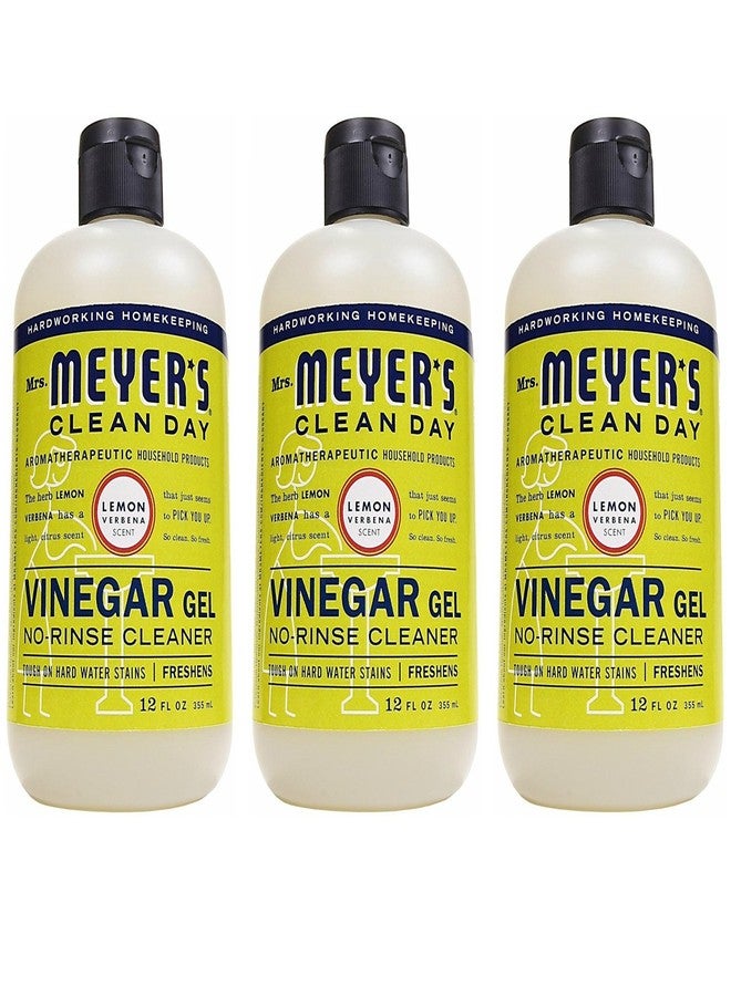 Mrs. Meyer's Mrs Meyers Clean Day Vinegar Gel Cleaner, Lemon Verbena, 12 oz, pack of 3